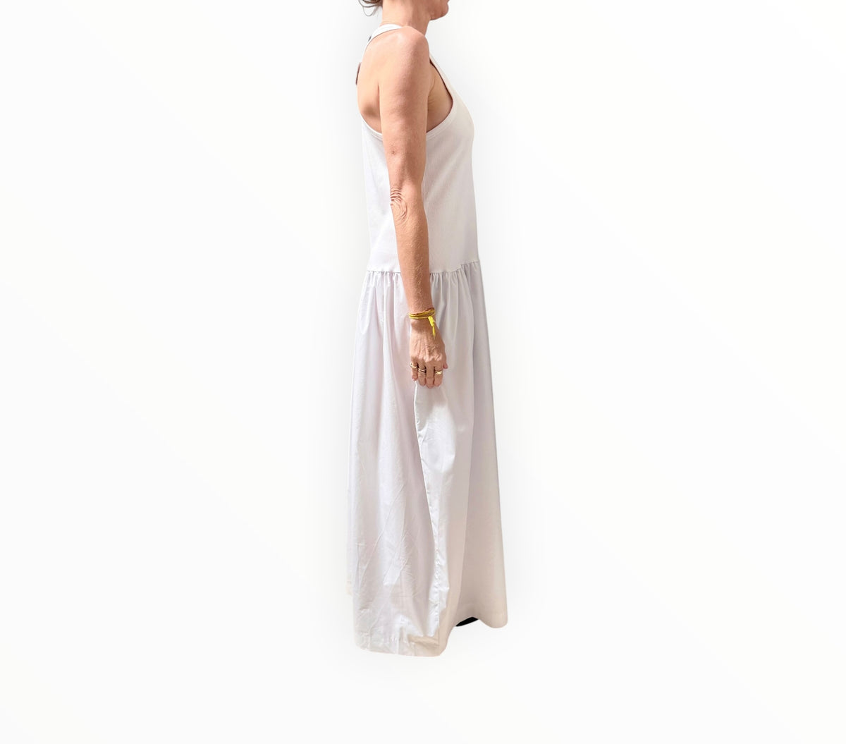 RT006346 - Camilla and Marc Horizon Maxi Dress - White - Size AU10