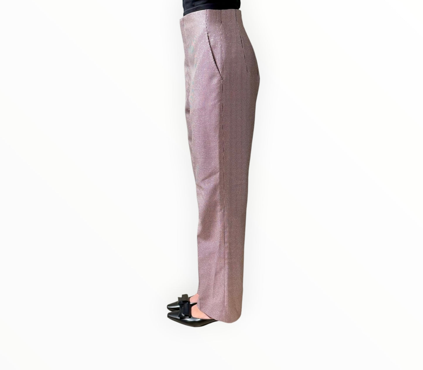 Scanlan Theodore Mini Houndstooth Pants - Multi - Size AU10