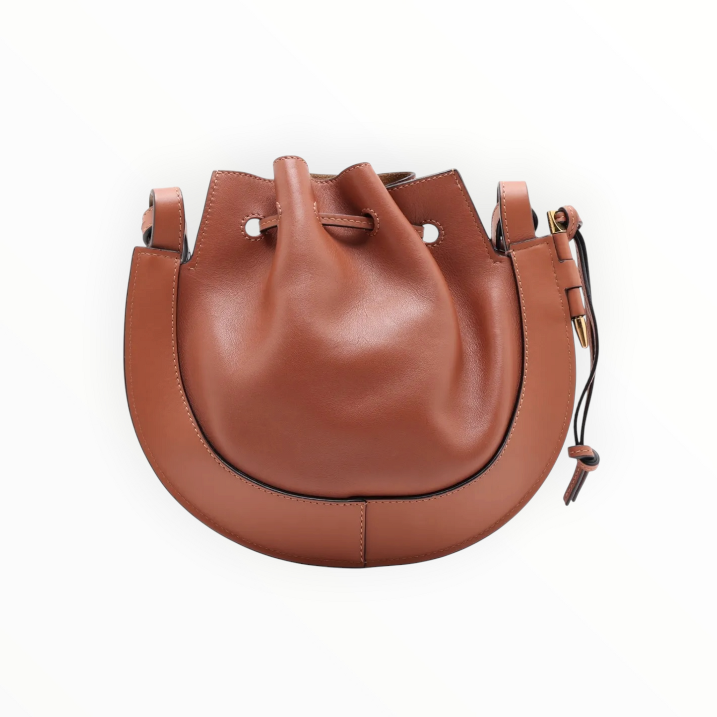 RT006247 - Loewe Horseshoe Bag - Brown - Size W24.5cm x H22cm x D5cm