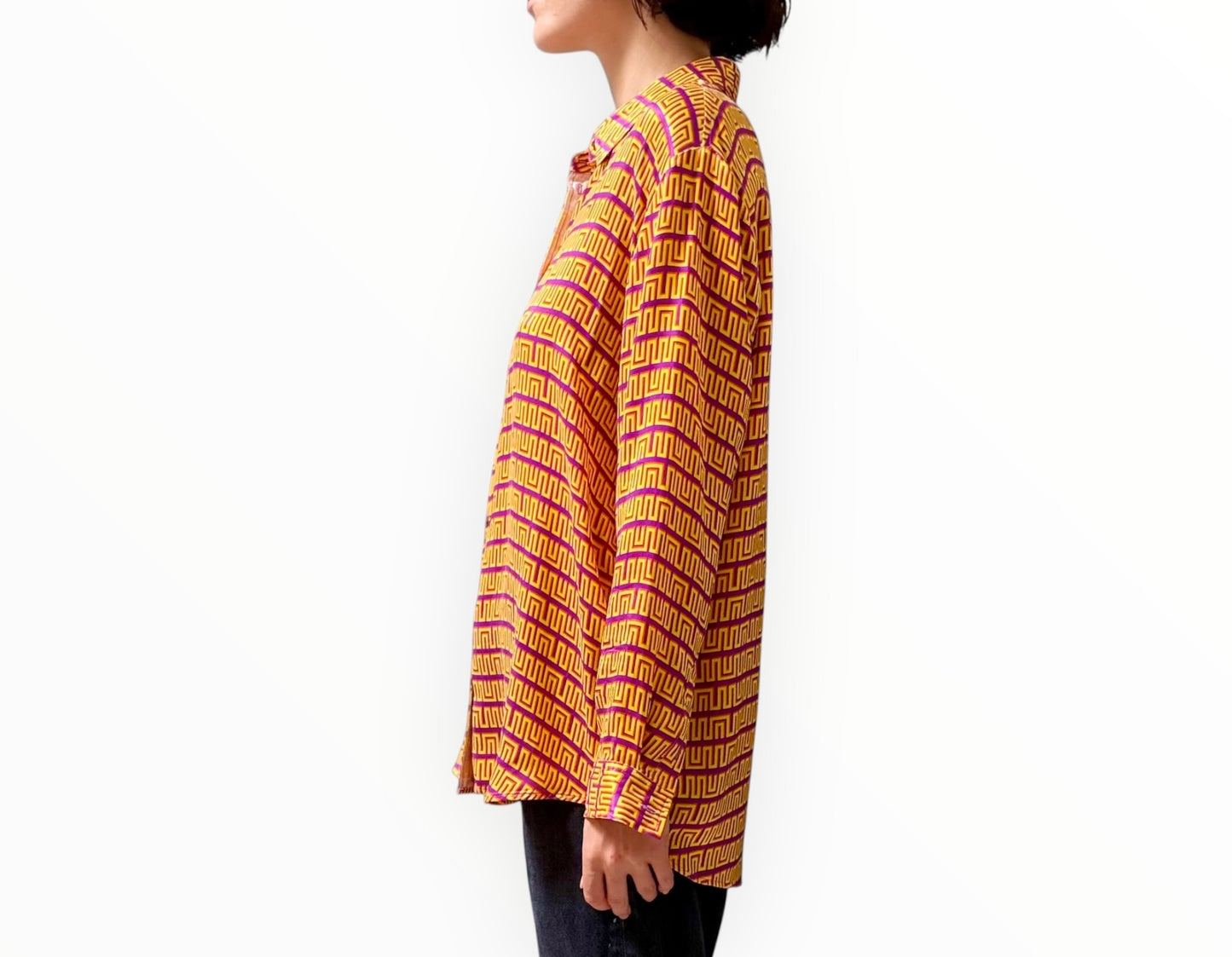Muma World Prism Shirt - Yellow/Purple/Orange - Size S