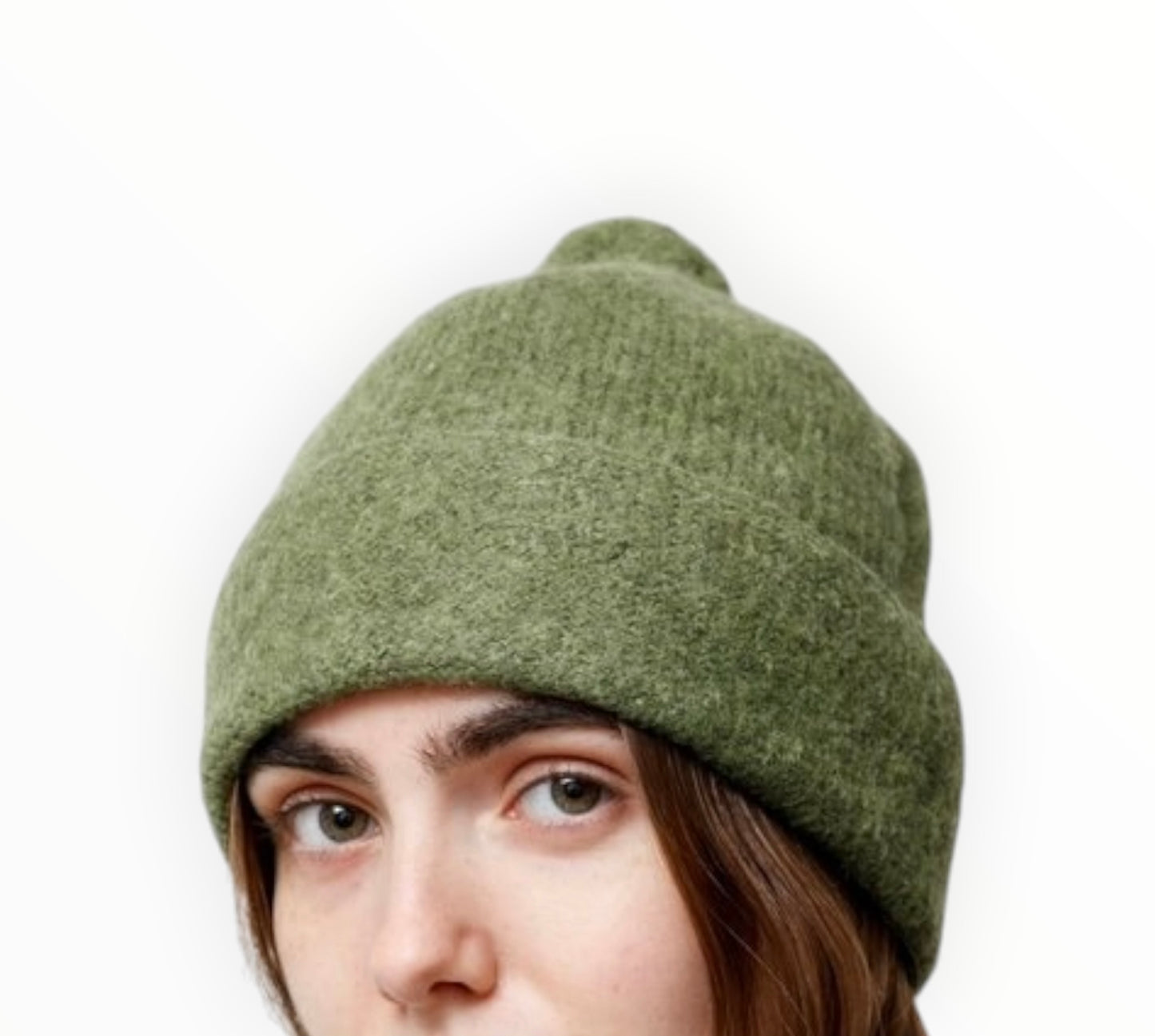 Margaret Howell Lambswool Beanie  - Apple - Size S