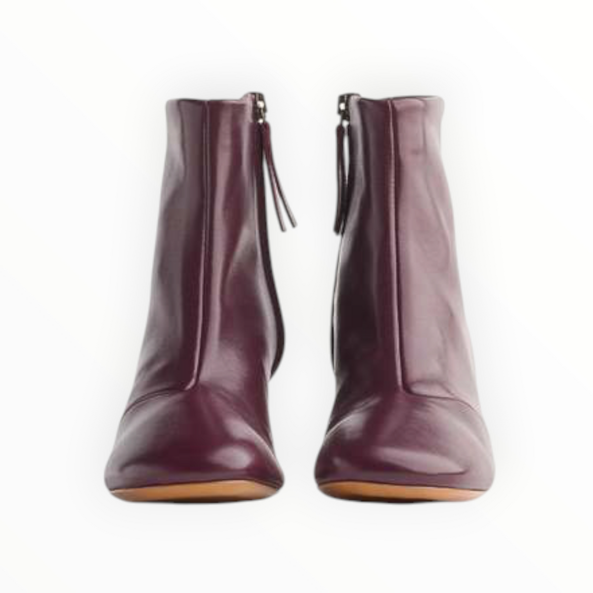 Forte Forte Golden Heel Booties - Rubis - Size 38