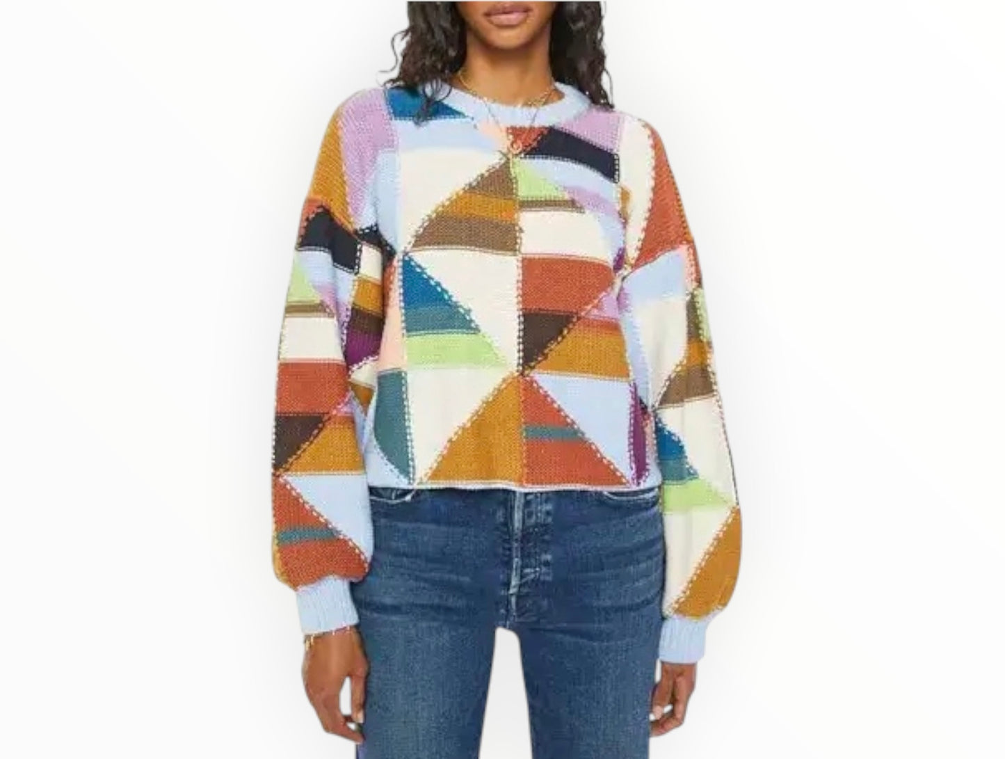 Mother The Skipper Bell Jumper - Multi - Size XS