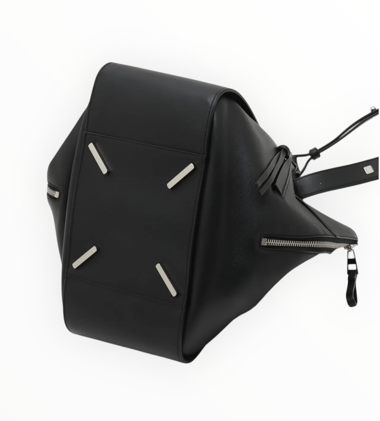 Loewe Medium Hammock Bag - Black - Size W35cm x L30cm  x D16.5cm