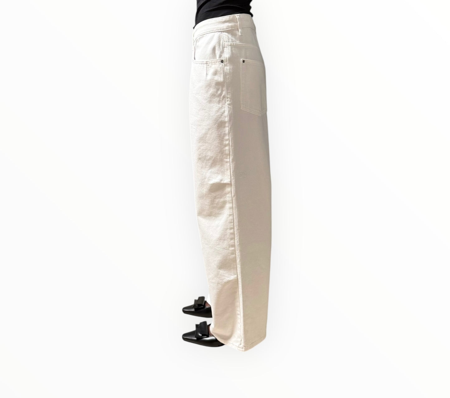 Ksubi Strider Saddle Fresh Jeans - White - Size 28