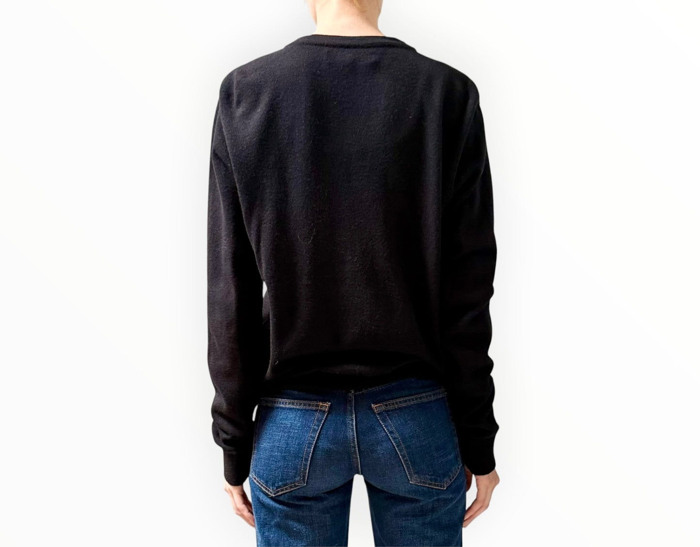 Rag & Bone Exposed Seams Cardigan - Black - Size M