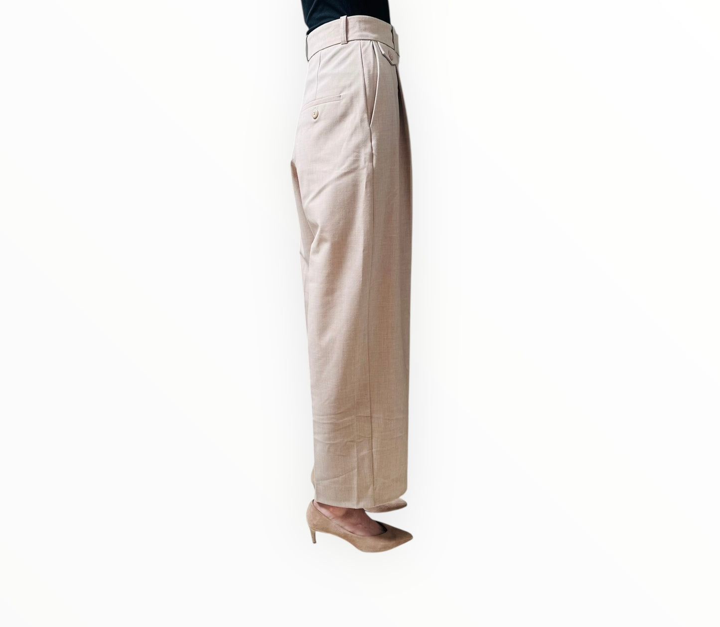 Samsoe Samsoe Saoirse Pants - Oatmeal - Size XS