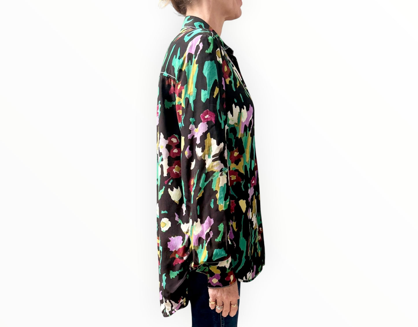 Proenza Schouler Floral Shirt - Multi - Size AU10