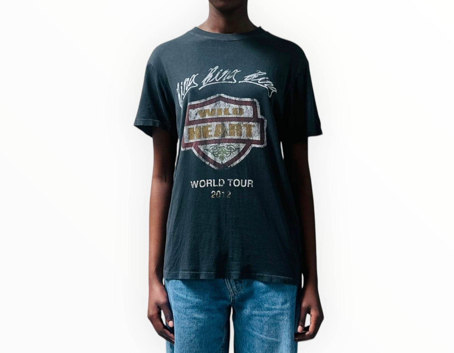 Anine Bing Lili World Tour Tee - Black - Size XS