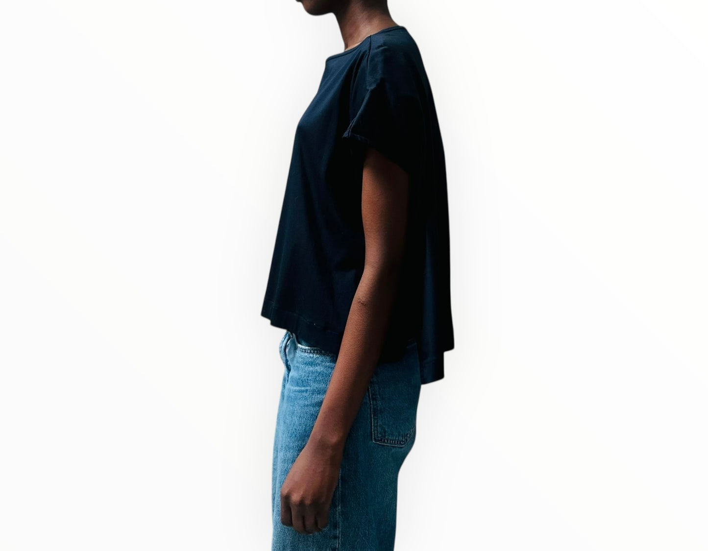 The Basic Tee - Navy - Size S