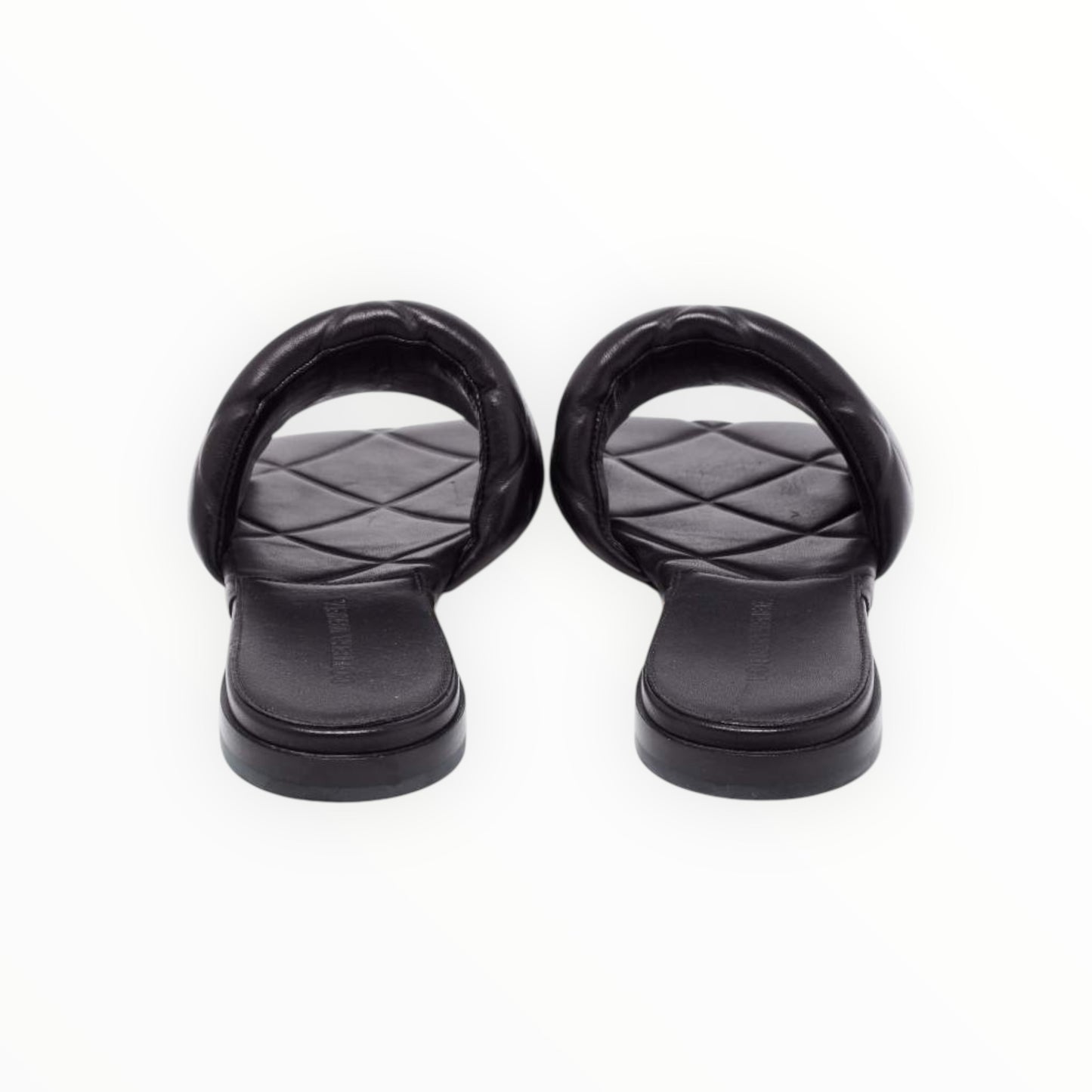 Bottega Veneta Lilo Slides - Black - Size 39.5