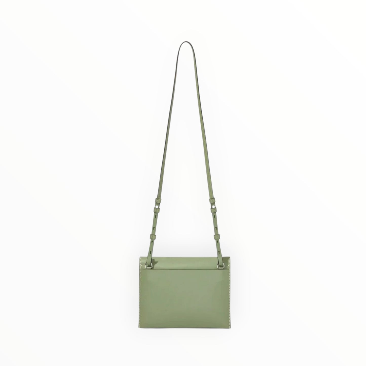 Proenza Schouler Accordion Crossbody - Sage Green - Size W23cm x H19cm x D10cm