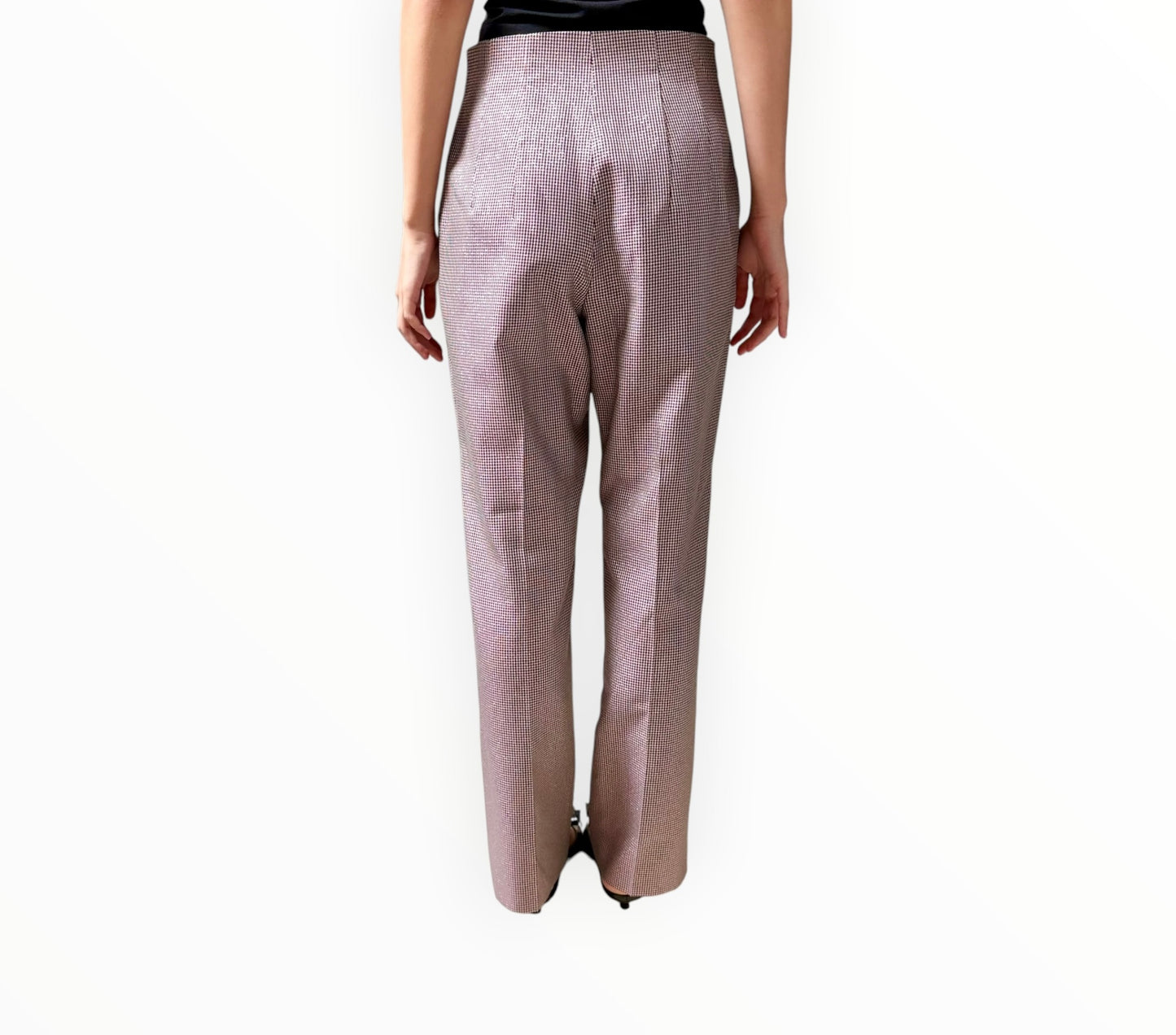 Scanlan Theodore Mini Houndstooth Pants - Multi - Size AU10