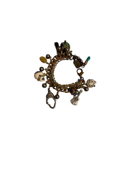 Venessa Arizaga Skull Bracelet - Multi
