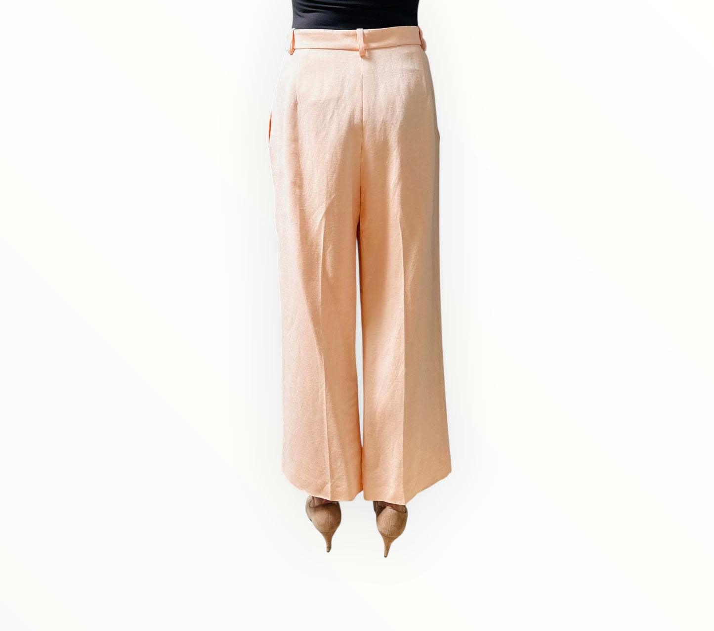 Scanlan Theodore Tailored Jacket + Pants - Peach - Size 10