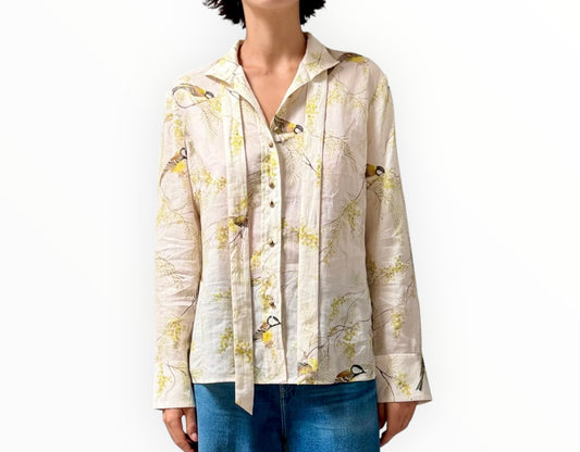 Zimmermann Acacia Bird Shirt - Multi - Size 2