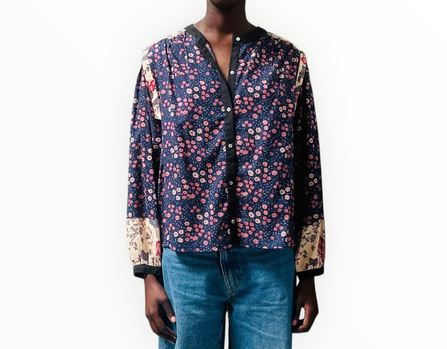 Louise Misha Printed Shirt - Multi - Size 38