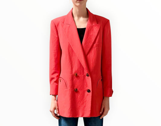 RT006477 - Blaze Milano Everynight Blazer - Deep Coral - Size 2