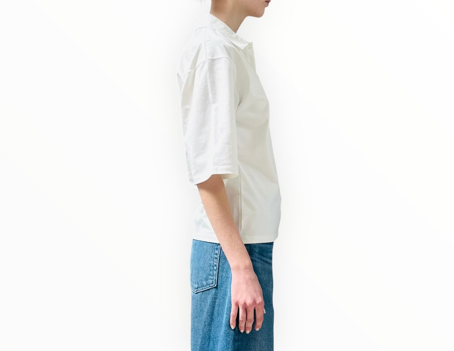 Camilla and Marc Nerine Polo Shirt - White - Size AU8