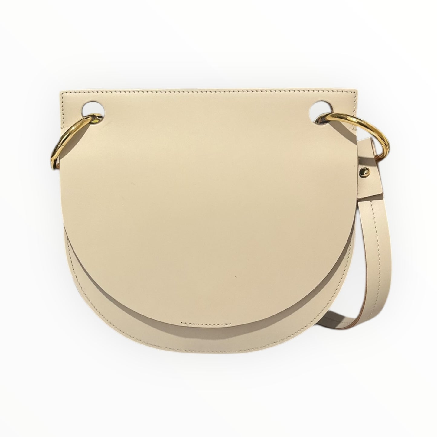 Marni Double Pouch Crossbody Bag - Cream