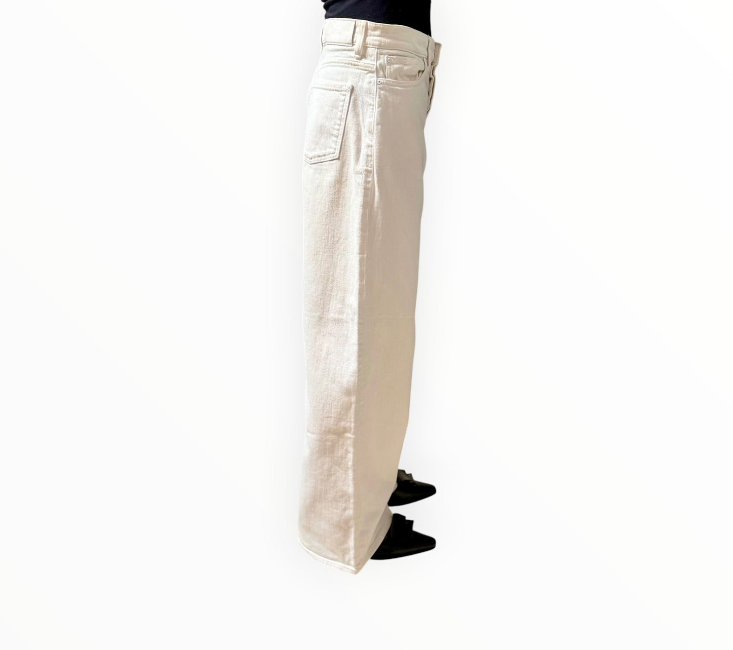 7 For All Mankind Zoey Jeans - White - Size 28