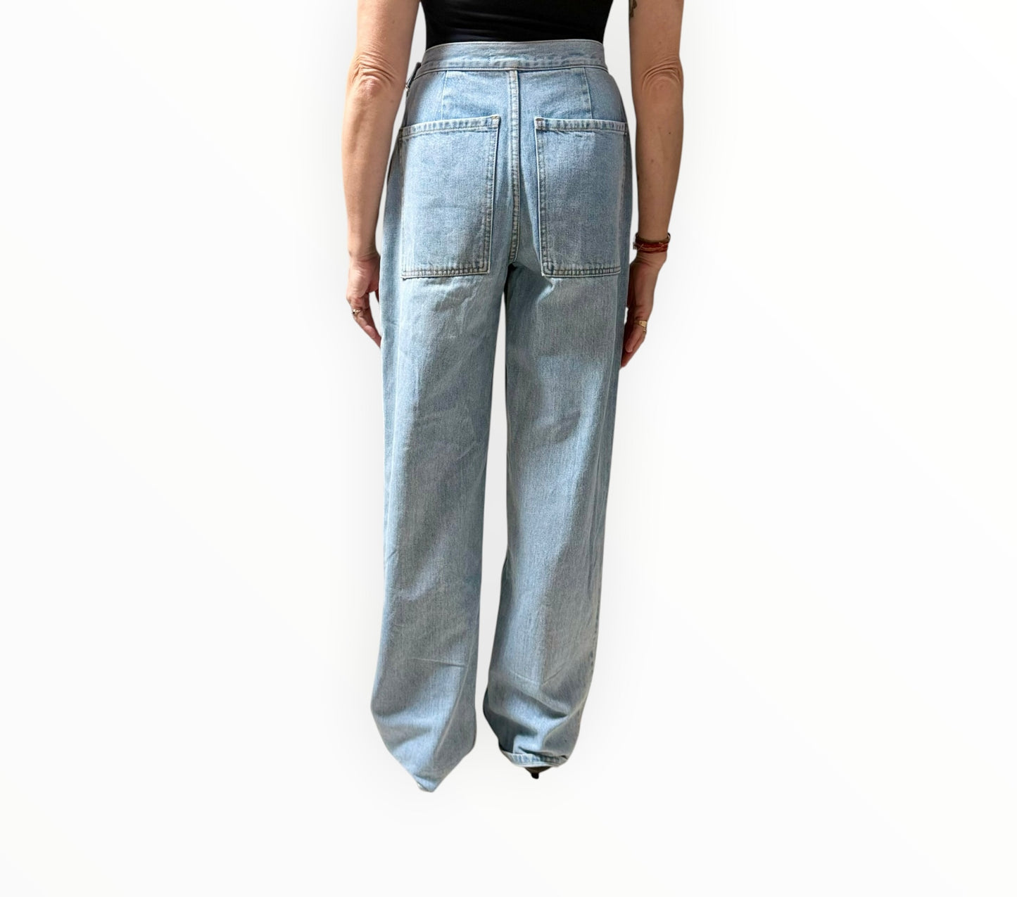 Rachel Comey Denim Jeans - Light Blue - Size AU10