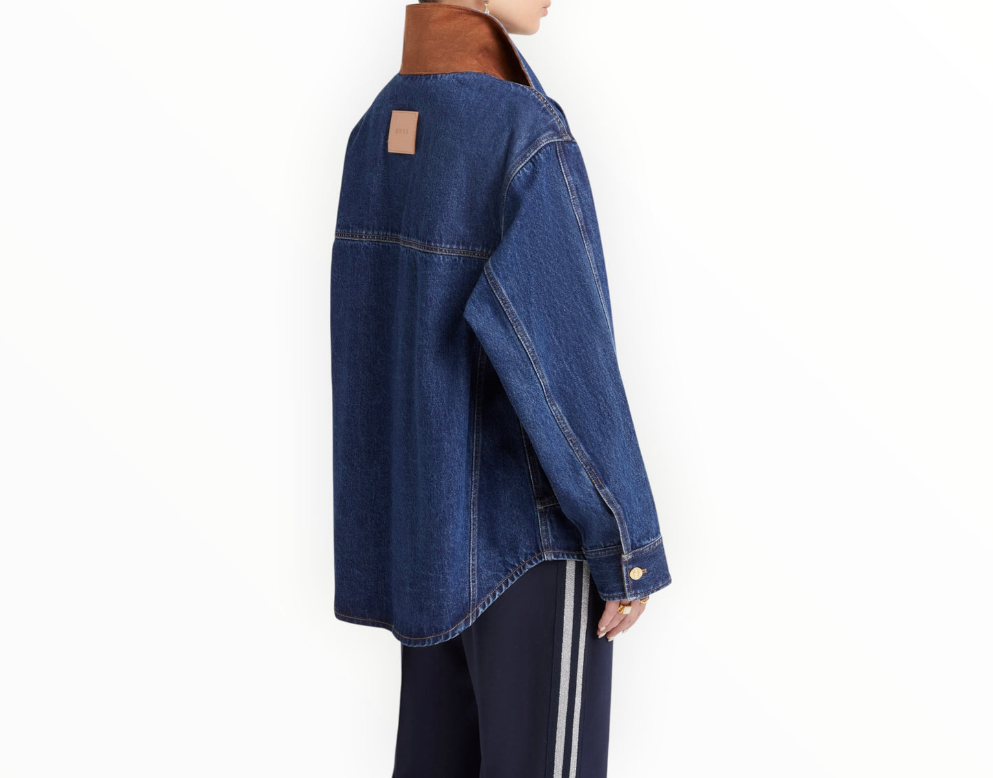 RT006373 - Husk Eugenie Denim Jacket - Blue - Size M