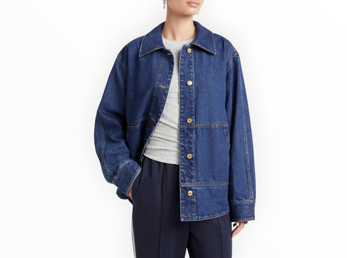 RT006373 - Husk Eugenie Denim Jacket - Blue - Size M