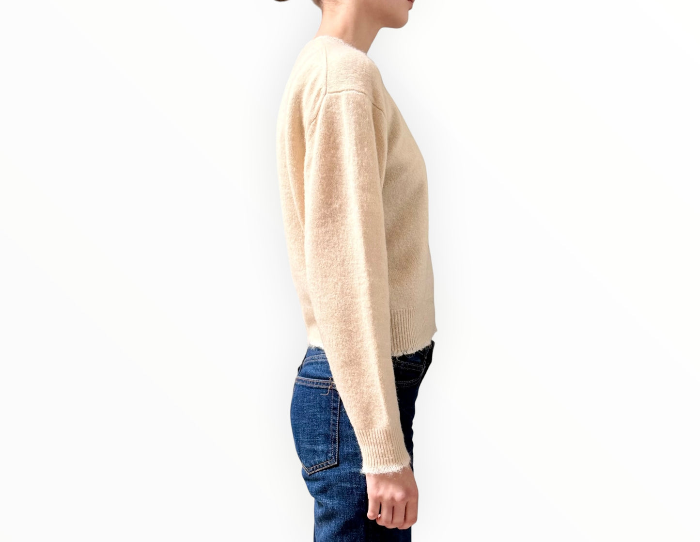 By Malene Birger Mantea Sweater - Cream - Size M