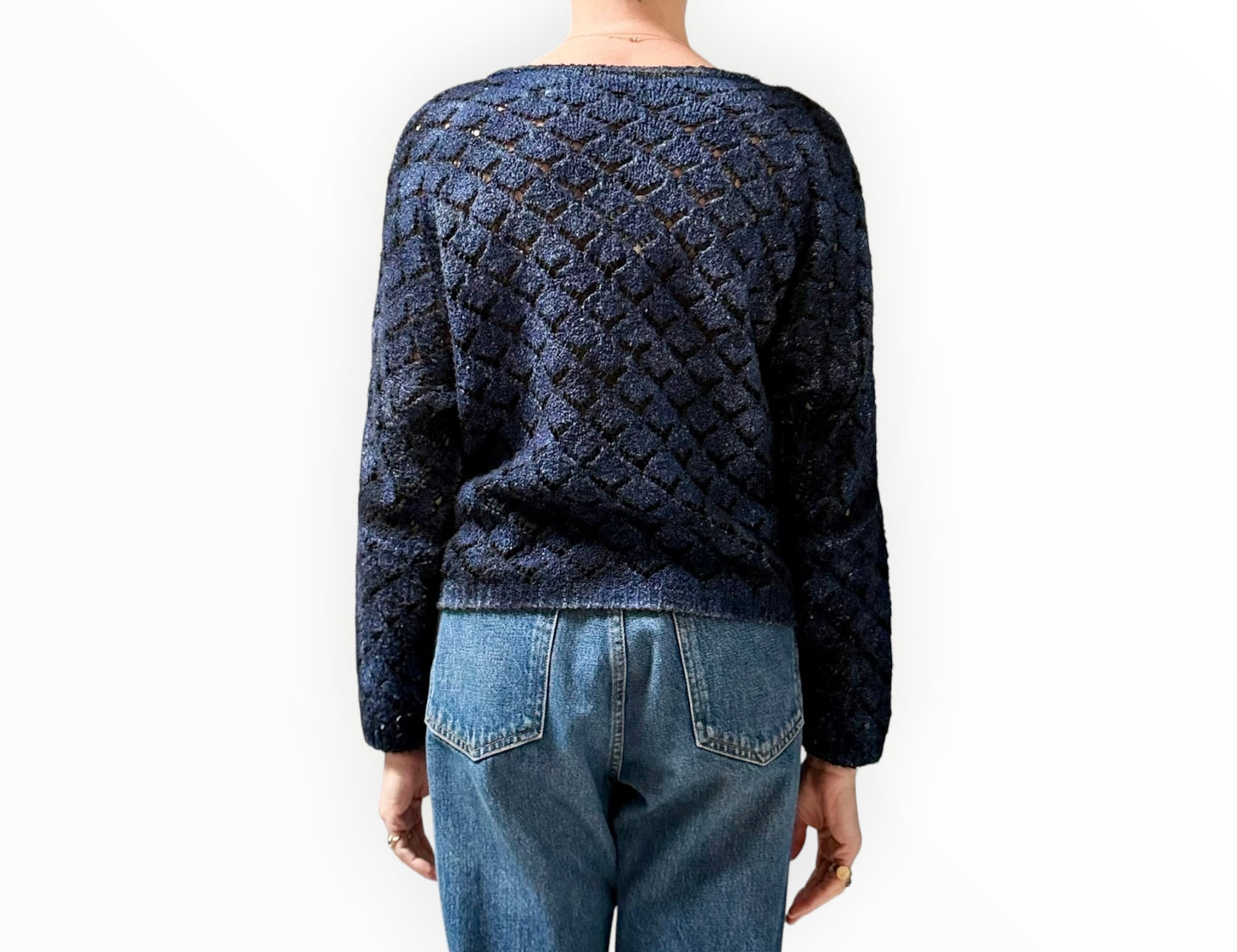 Avant Toi Maglia Top - Navy - Size S