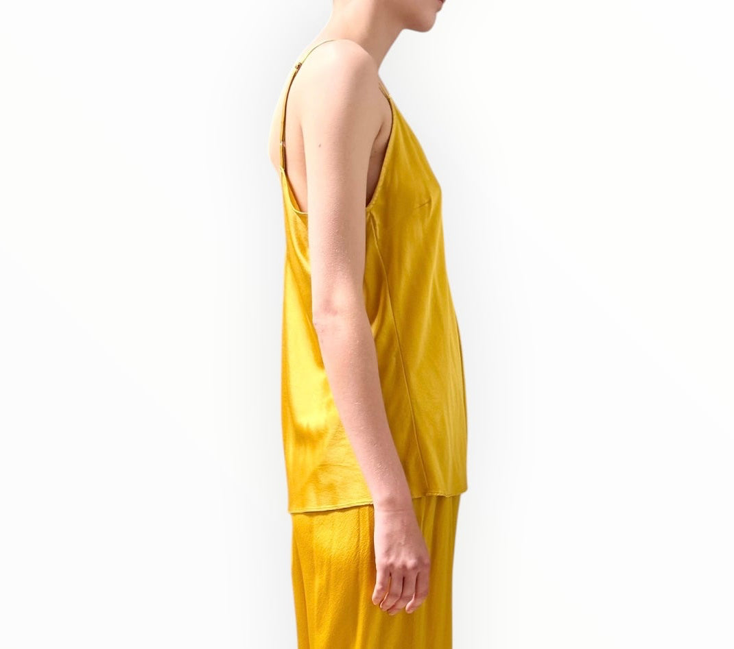 Forte Forte Silk Camisole - Yellow - Size 4