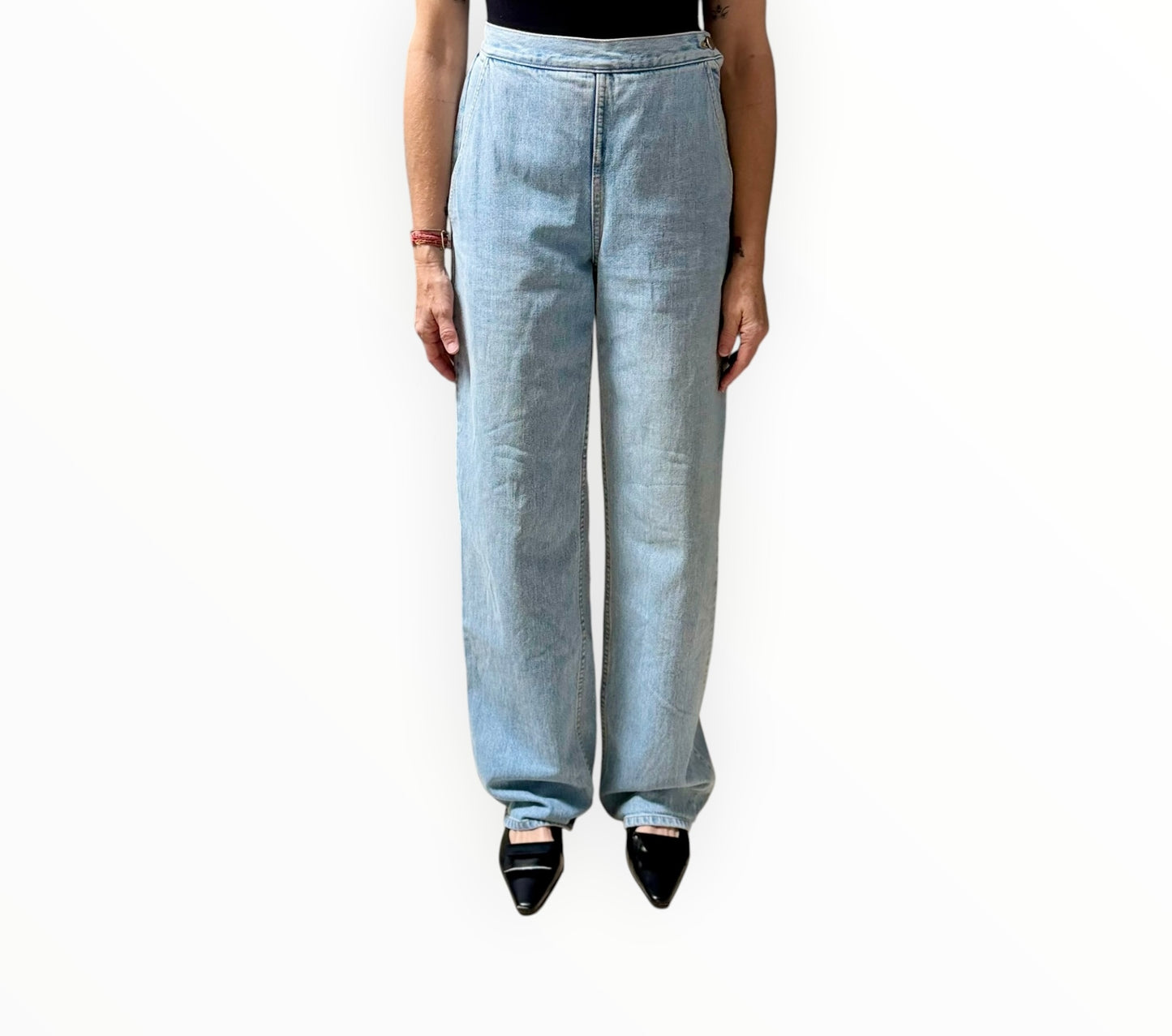 Rachel Comey Denim Jeans - Light Blue - Size AU10