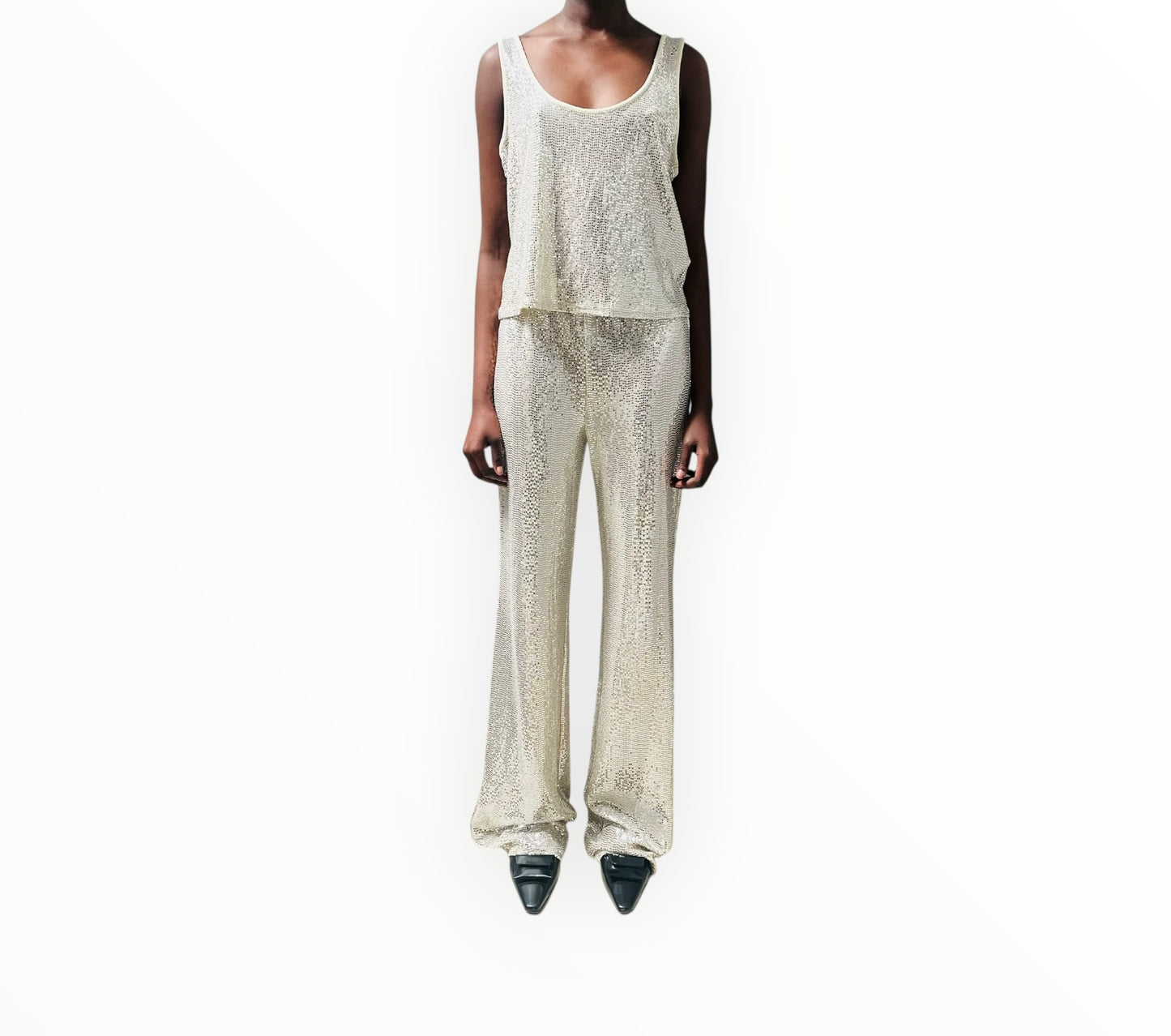 L'Agence Kimla Set - Silver - Size M