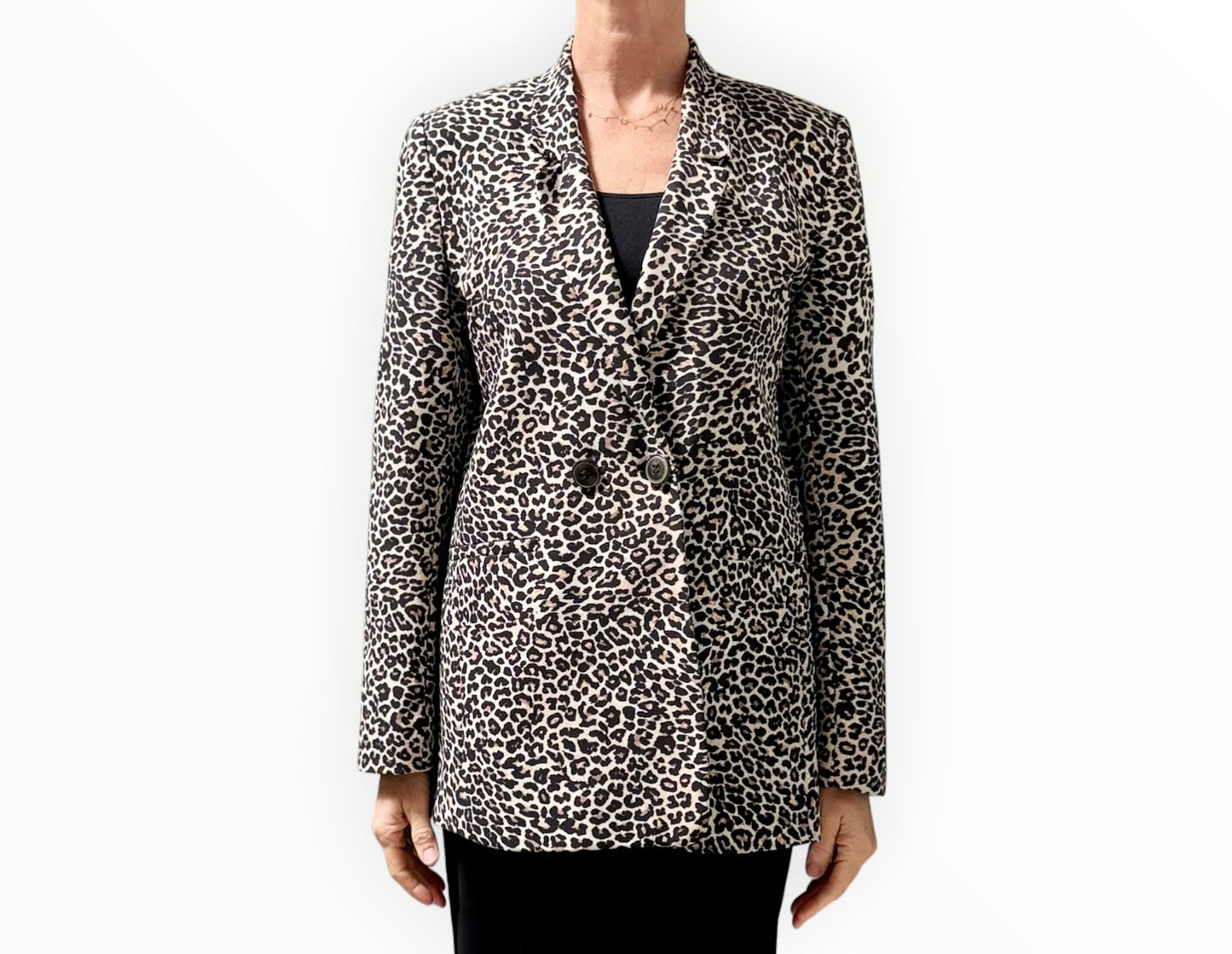 Anine Bing Leopard Print Jacket - Leopard Print - Size S