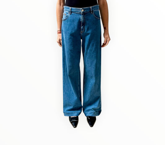 Baum Und Pferdgarten Wide-Leg Jeans - Blue - Size 40