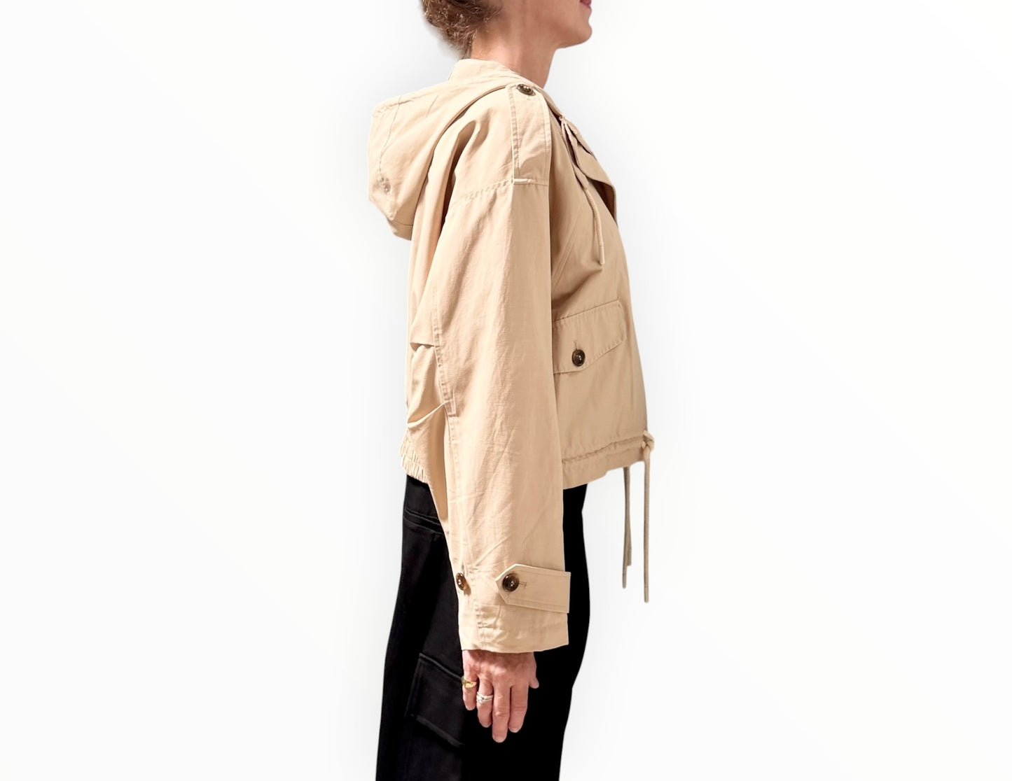 Ba&sh Torry Jacket - Beige - Size S