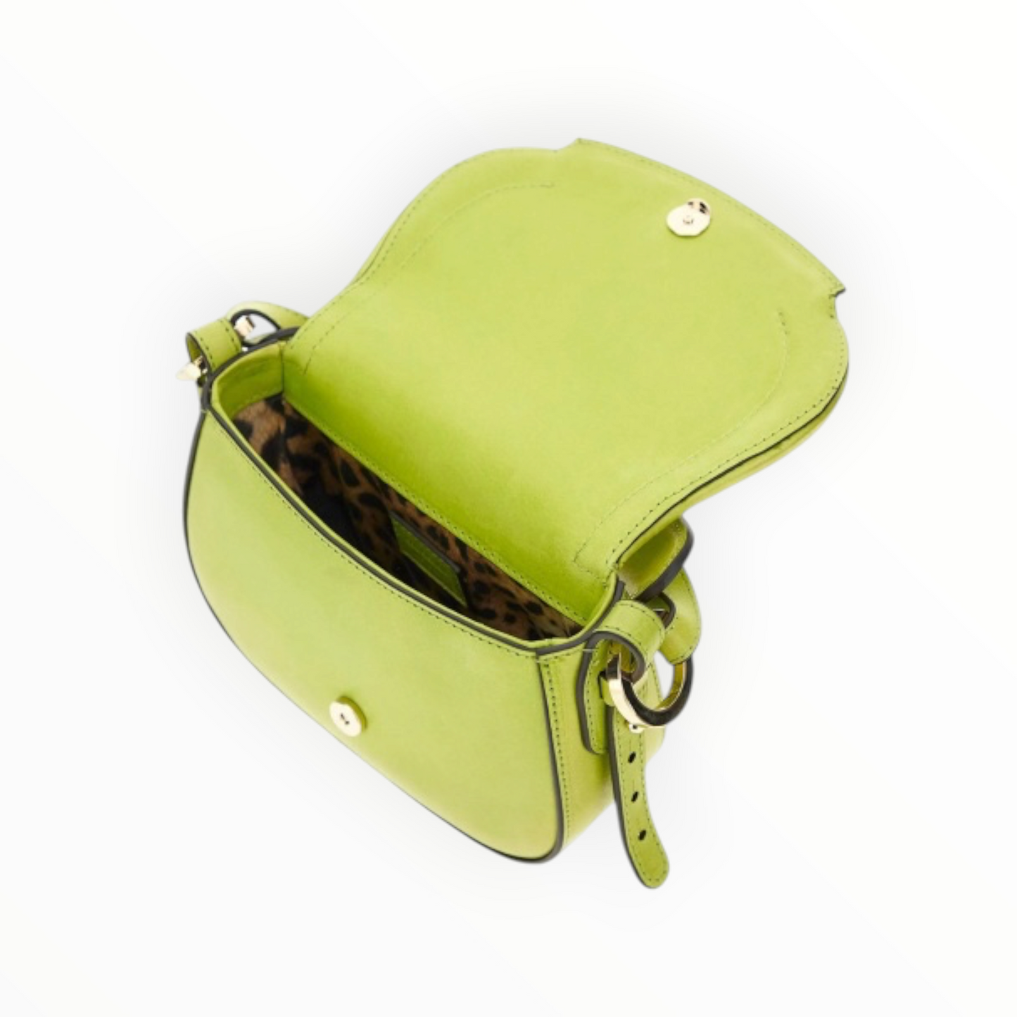 Roberto Cavalli Fang Bang Shoulder Bag - Light Green