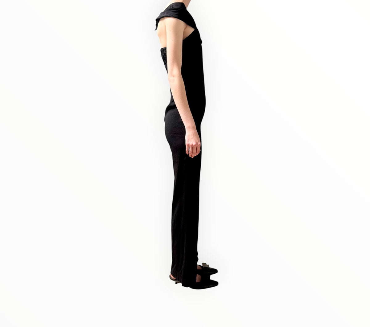 RT0006516 - Gabriela Hearst Jumpsuit - Black - SIze 38