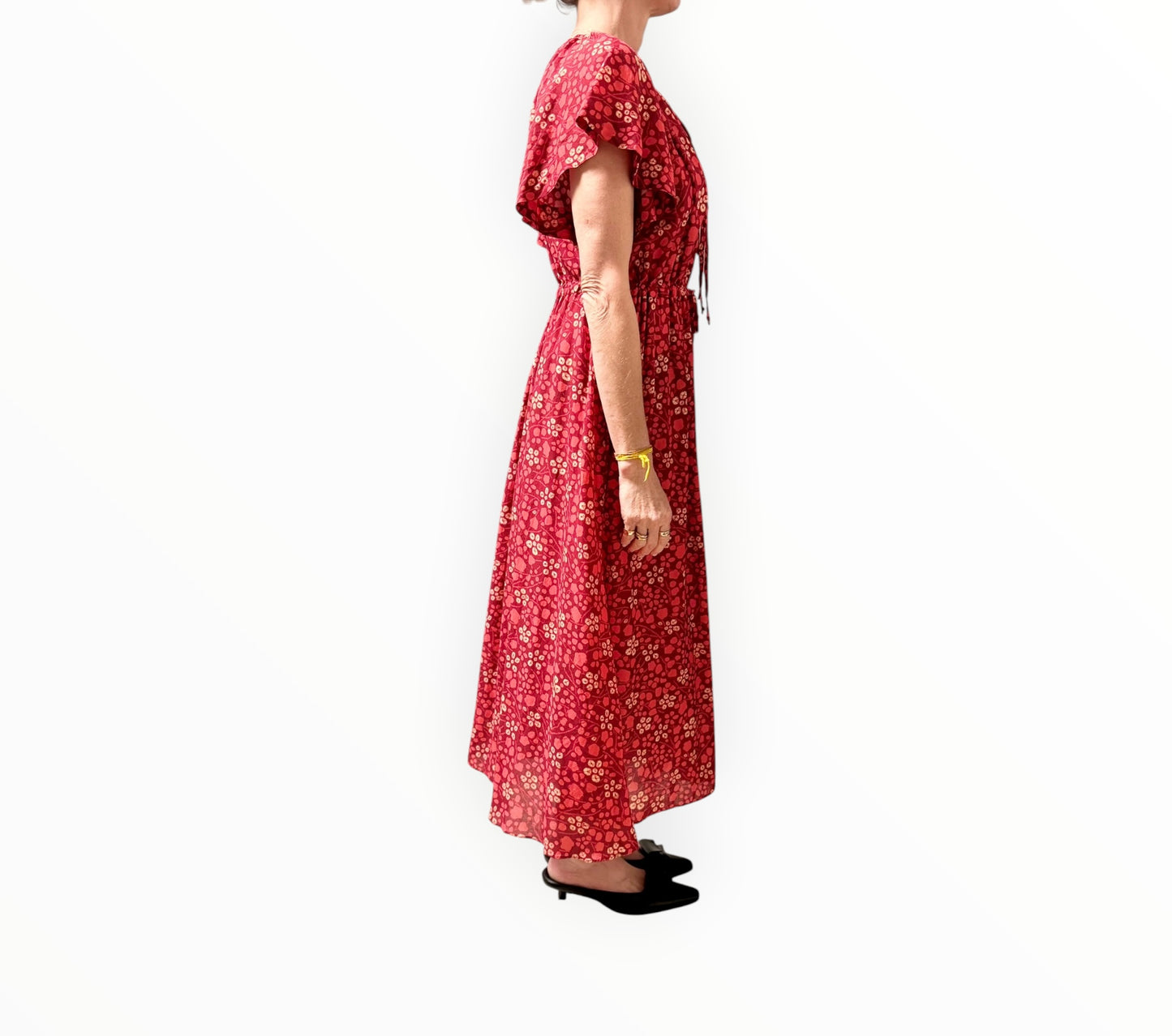 Ulla Johnson Mikaela Dress - Red - Size S
