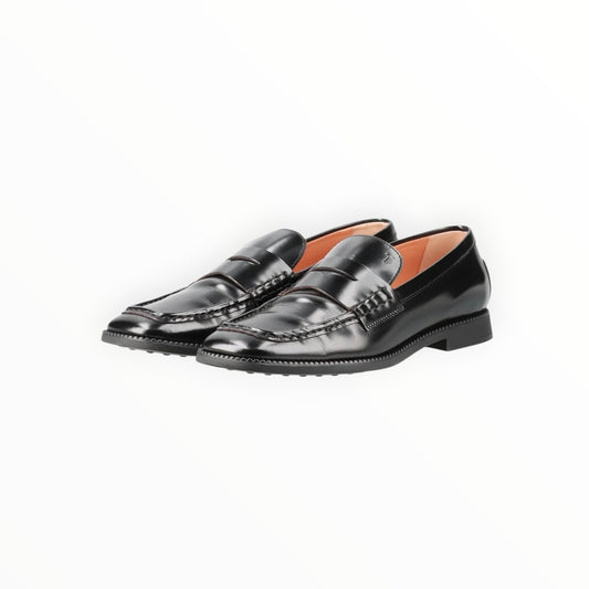 Tod's Penny Loafers - Black - Size 38.5