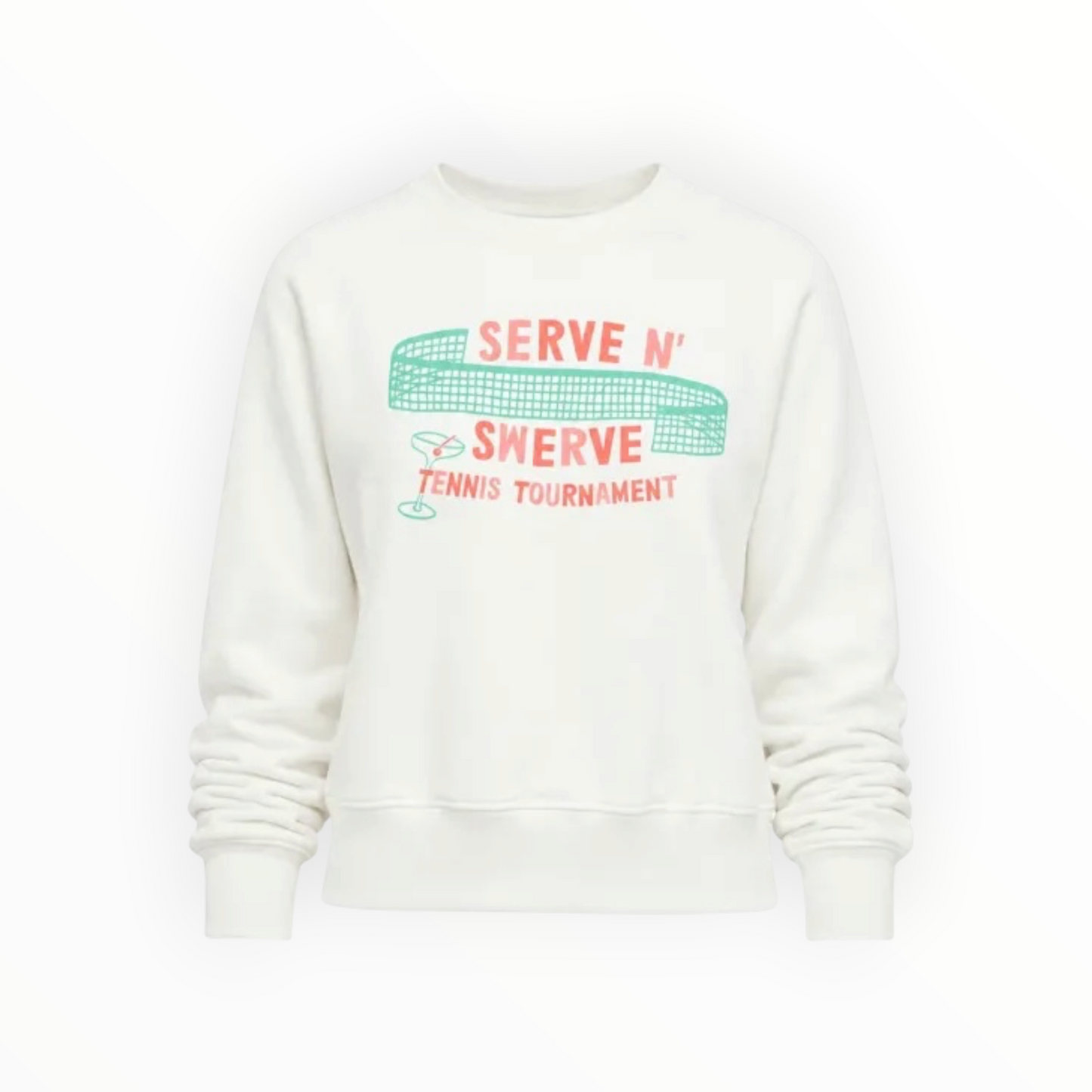 RT2006272 - Mother 'Serve n' Swerve' Sweat -  White - Size L