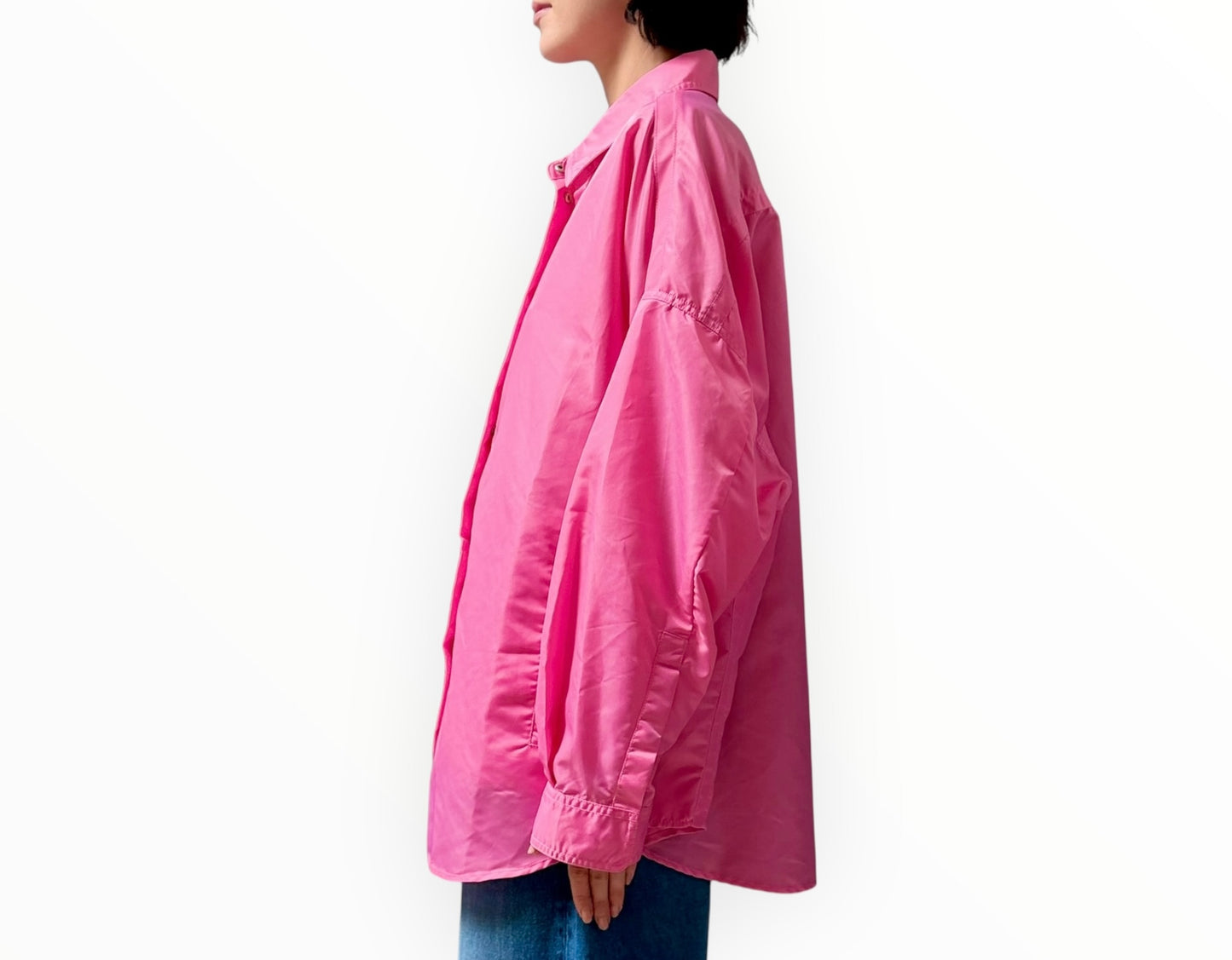 Blanca Nylon Jacket - Pink - Size OS