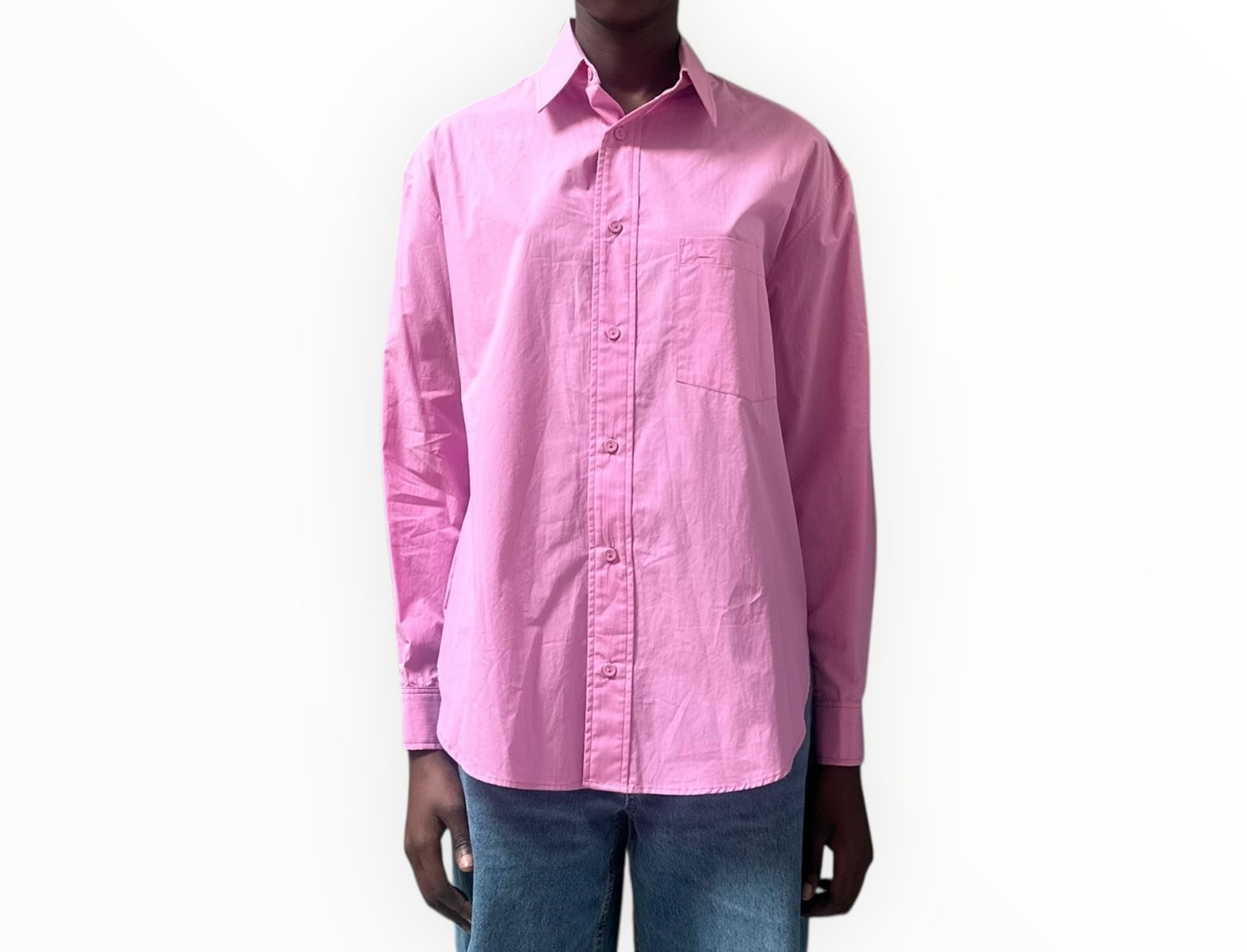 Matteau Button Through Shirt - Pink - Size AU6