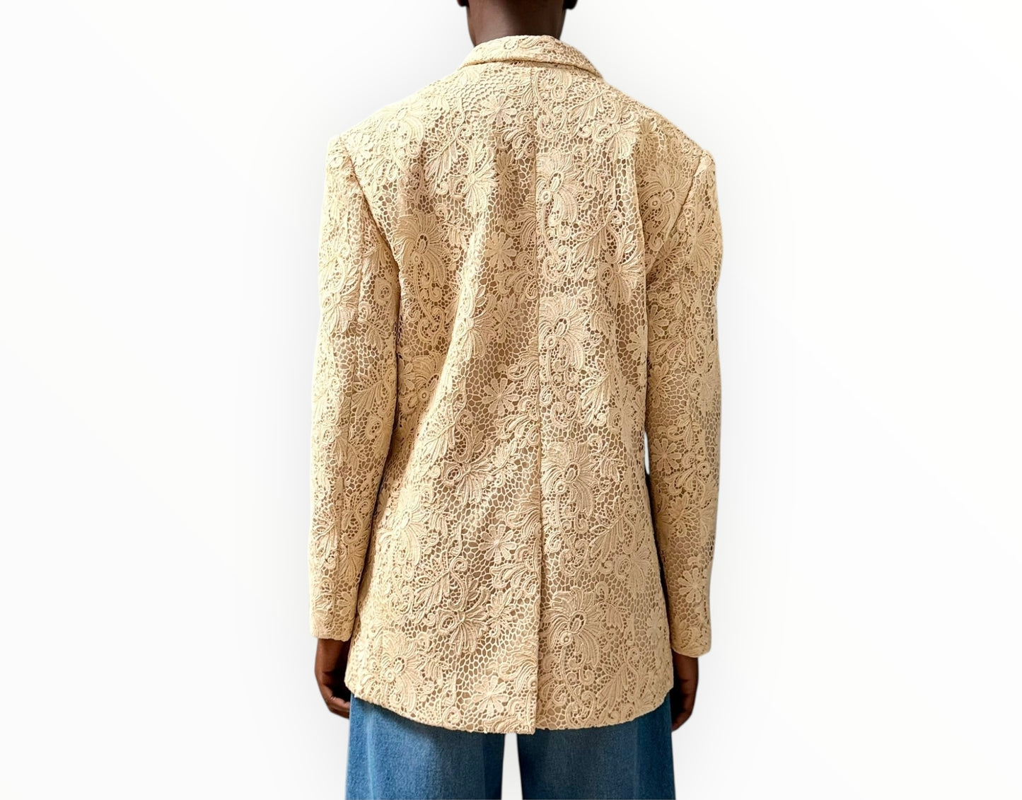 Scanlan Theodore Lace Loose Fit Jacket - Antique - Size AU8