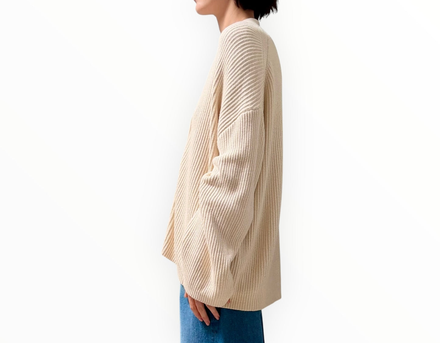 Samsoe Samsoe Jess Cardigan - Whitecap - Size XS