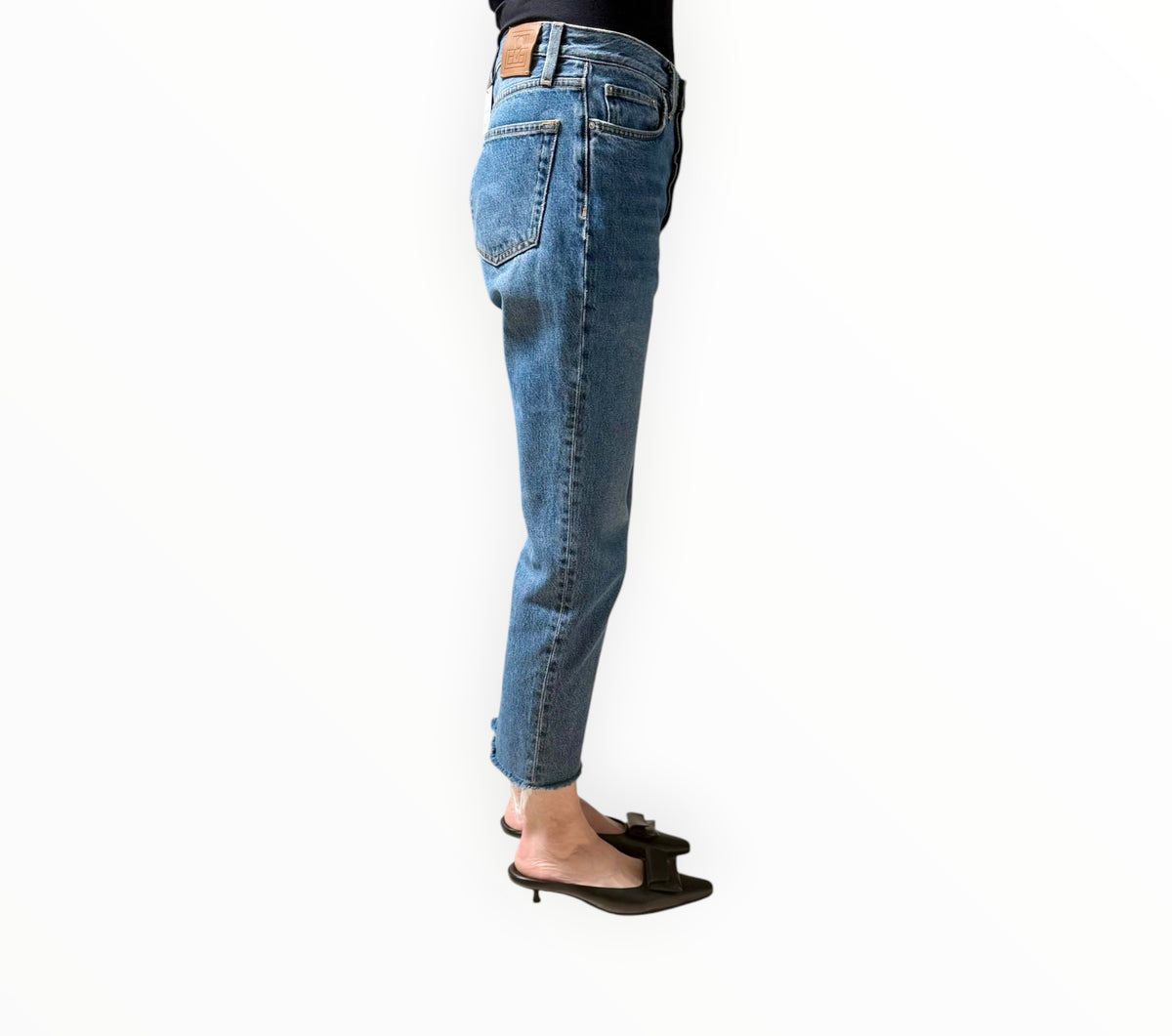 Toteme Classic Cut Denim Jeans - Mid-Blue - Size 26