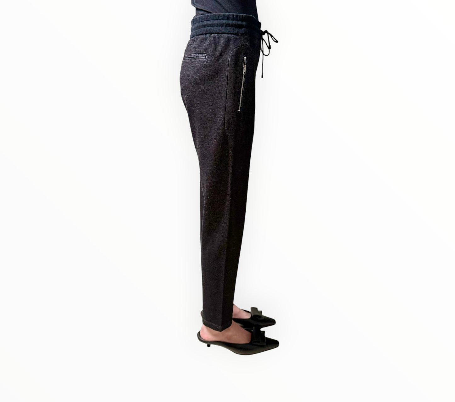 Rag & Bone Double Layer Trackpants - Black - Size S