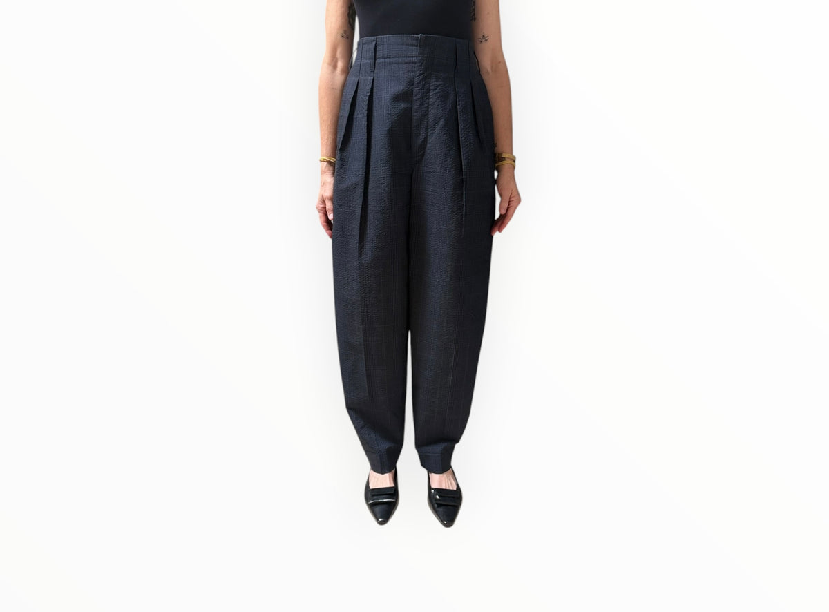 RT006451 - Lemaire Check Suit - Black Check - Size M