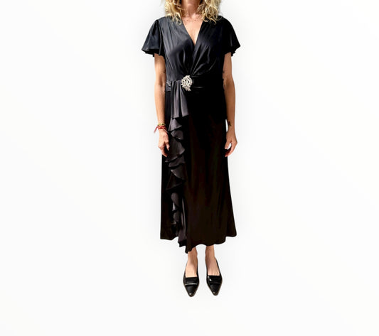 Cinq a Sept Oscar Dress - Black - Size 12