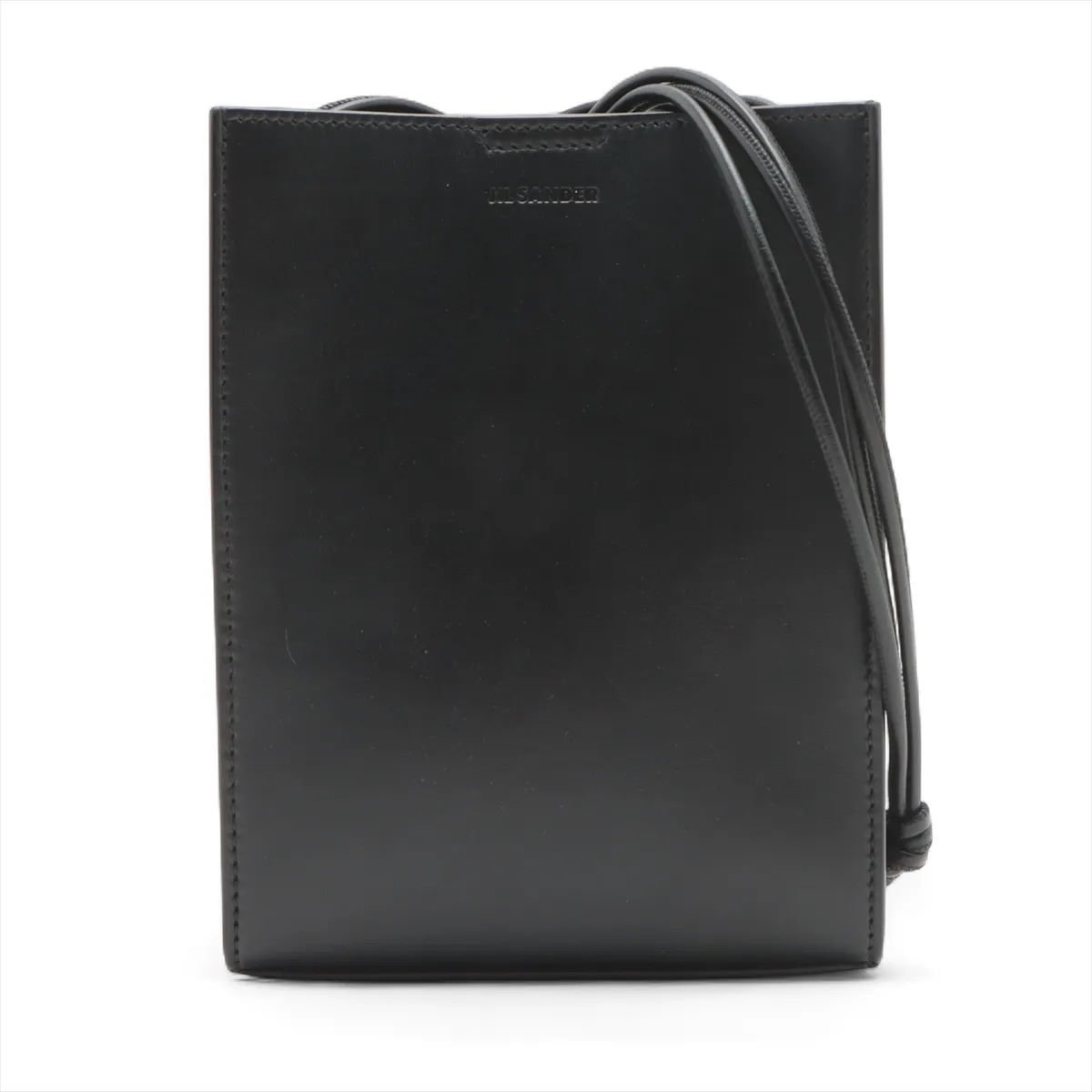Jil Sander Tangle Small Bag - Black - Size  H19cm x W14cm x D3cm